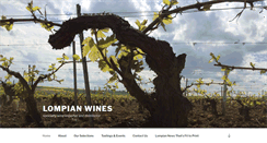 Desktop Screenshot of lompianwines.com